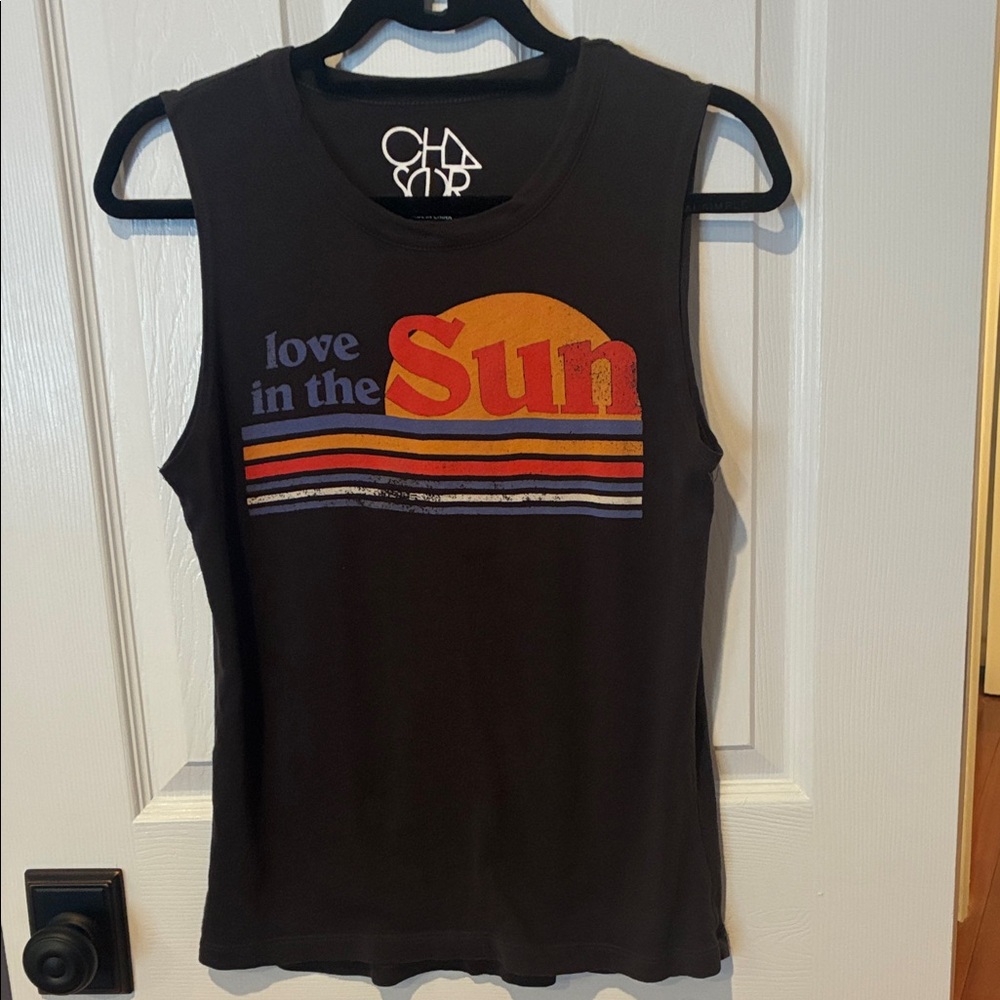 Chaser muscle tee women’s size small